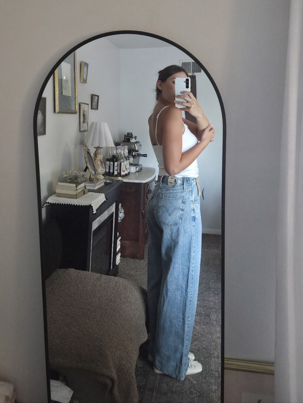 NWT Levi Cinch Light Blue Wide-Leg Jeans
